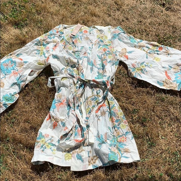 Plum pretty sugar cotton chemise robe - Picture 1 of 5